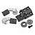 Gatilho E Carvao + Kit Flange Serra Marmore Bosch Gdc 14-40 - Imagem 1