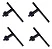 Kit Com 4 Chaves Para Mandril Universal De 1/2 P/ Furadeira - Imagem 1