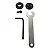 Flange Parafuso E Chaves Serra Mármore Bosch Gdc 150 Kit 4pç - Imagem 2