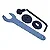 Flange Parafuso E Chaves Serra Mármore Bosch Gdc 150 Kit 4pç - Imagem 1