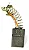 Escova de Carvão Ref 355 Compatível Makita CB 55 CB 64 CB 84 CB 85 Furadeira Lixadeira - Imagem 3