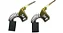 Escova de Carvão Ref 367 Compatível Dewalt Black Decker Serra Circular 3026 7358 - Imagem 1