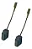 Escova de Carvão Ref 425 Compatível Dewalt Black Decker Esmerilhadeira D28111 D28136 - Imagem 2