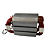 Estator Bobina Para Esmerilhadeira 9557 Makita 621708-9 - Imagem 2