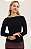 Blusa Viscose Listra Texturizada Feminina Cativa - Imagem 4