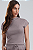 Blusa Canelado Pele de Pêssego Feminina Gris - Imagem 1