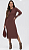 Vestido Feminino Midi Canelado Comfort Habana - Imagem 2
