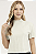 Blusa Malha Comfort Estampa com Puff Bolinha e Glitter Cativa - Imagem 3