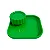 Dichavador Com Bandeja 2 Partes Herbgrinders - Verde - Imagem 1