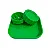 Dichavador Com Bandeja 2 Partes Herbgrinders - Verde - Imagem 2