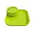 Dichavador Com Bandeja 2 Partes Herbgrinders - Verde Limão - Imagem 1