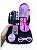 Kit Sadhu Impermeável Rosa Completo + Piteira de Vidro - Imagem 1
