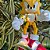 Boneco Sonic Dourado Articulado Colecionável 13 Cm - Imagem 7