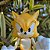 Boneco Sonic Dourado Articulado Colecionável 13 Cm - Imagem 6