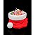 Porta Doces Natalino Gorro Do Papai Noel Porta Objetos Natal Vermelho - Imagem 1