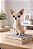 Estatueta Chihuahua Réplica 8cm Branco - Imagem 3