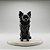 Estatueta Chihuahua Pelo Longo Decoração Branco - Imagem 3