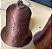 Sino Decorativo AC/DC Hells Bells com Rachadura - Imagem 3