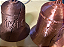 Sino Decorativo AC/DC Hells Bells com Rachadura - Imagem 1