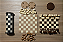 Jogo de Xadrez Portátil Dobrável Minimalista Completo - Imagem 4