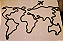 Wall Art World Map - Imagem 4