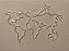 Wall Art World Map - Imagem 3