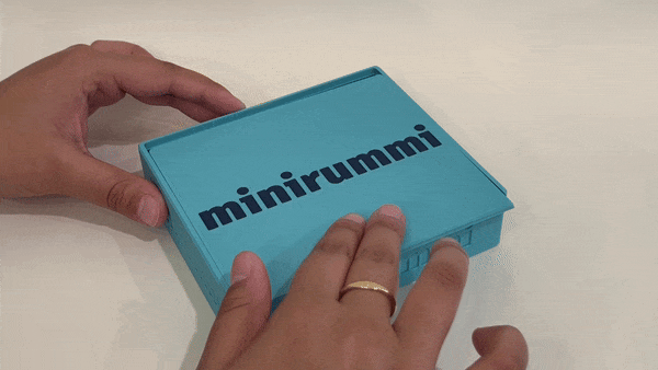 minirummi | Travel-Sized Rummikub Set - Imagem 3