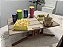 Transformable Vintage Portable Storage Basket · Folding Table - Multi-purpose Storage for Car Travel & Picnics - Imagem 4