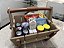 Transformable Vintage Portable Storage Basket · Folding Table - Multi-purpose Storage for Car Travel & Picnics - Imagem 13