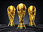 Réplica Troféu Copa do Mundo Detalhado Ultra Realista - Imagem 1