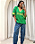 Blusa tricô lisa Brasil - Gola v (Verde e Amarela) - Imagem 1