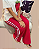 Calça Track Pants Vermelha / Petit Rose - Imagem 1