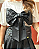 T-Shirt Over Laço Preto - Petit Rose - Imagem 1
