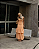 Vestido longo c/ Babados / Coral - Elva - Imagem 2
