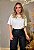 T-SHIRT OVER FEMININA COM CORRETES-PERFECT WAT - Imagem 1