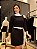 VESTIDO MIRELA PRETO FAIXA BRANCA-ELVA - Imagem 9