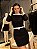 VESTIDO MIRELA PRETO FAIXA BRANCA-ELVA - Imagem 8