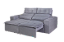 SOFA RETRATIL BEATRIZ 1.95m - CINZA - Imagem 1