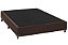BOX BASE CASAL - KORINO MARROM - Imagem 1