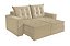 SOFA RECLINAVEL BARI 1.80 - BEGE/818 - Imagem 1