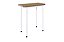 MESA DOBRAVEL ASTI MADEIRADO BORDA MEL C/4 BANQ - BONAVITA - Imagem 2