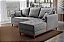 SOFA SF.2210 CHAISE MILAO LD ESQ LINHO CINZA/1008 - EVID - Imagem 3