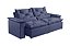 SOFA RETR GRECIA 195 - VEL AZUL - ESTOFAMART - Imagem 2