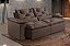 SOFA RETR GRECIA 195 - VEL MARROM - ESTOFAMART - Imagem 3
