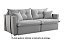 SOFA RETR LISBOA 220CM S/CX  LINHO CINZA/461 - EST TEIXEIRA - Imagem 1
