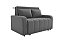 SOFA CAMA AMORA VELUDO CINZA/425 - MATRIX - Imagem 1