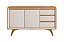 BUFFET VERTEX 2PTA 3 GAV 137CM NAT/OFF - MAVAULAR - Imagem 1
