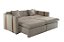 SOFA RETR LISBOA 180CM S/CX LINHO BEGE/459 - EST TEIX - Imagem 6