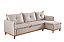 SOFA CHAISE ORLANDO LINHO BEGE/24 - BOARETO - Imagem 1