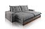 SOFA RETR DINAMARCA 250CM VEL CINZA/526 - JC ESTOF - Imagem 2